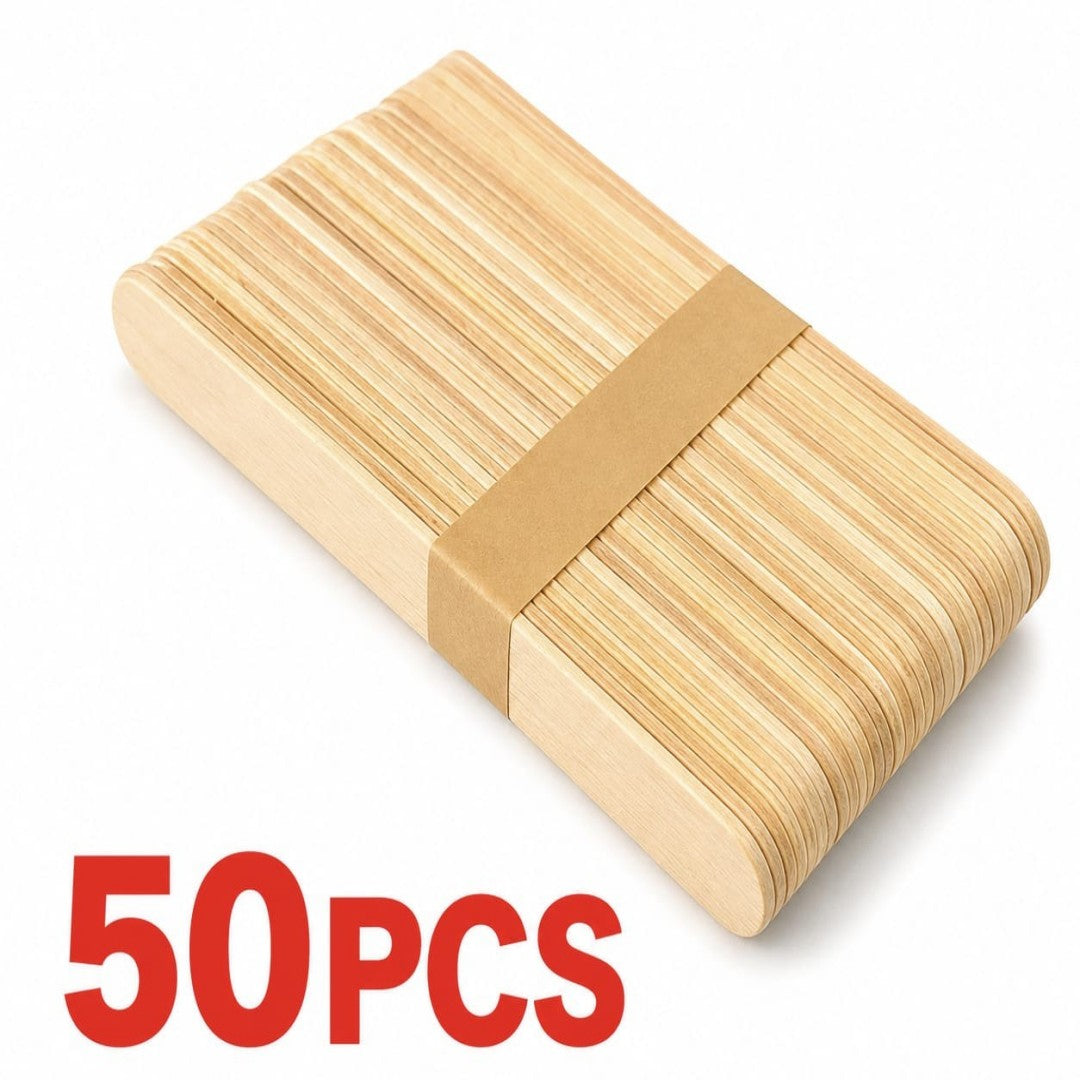 PALETAS MADERA 50PCS 150