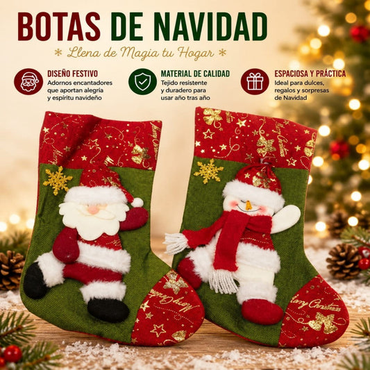 BOTAS NAVIDAD VENADO BUFANTA