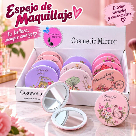 ESPEJO MAQUILLAJE FLOR 75