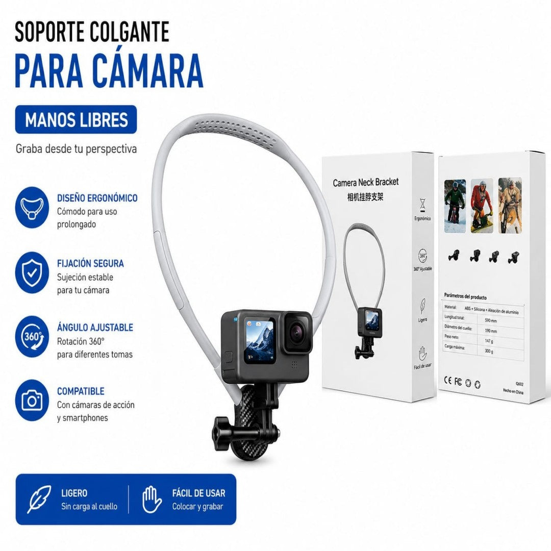 SOPORTE DE CUELLO PARA CAMARA