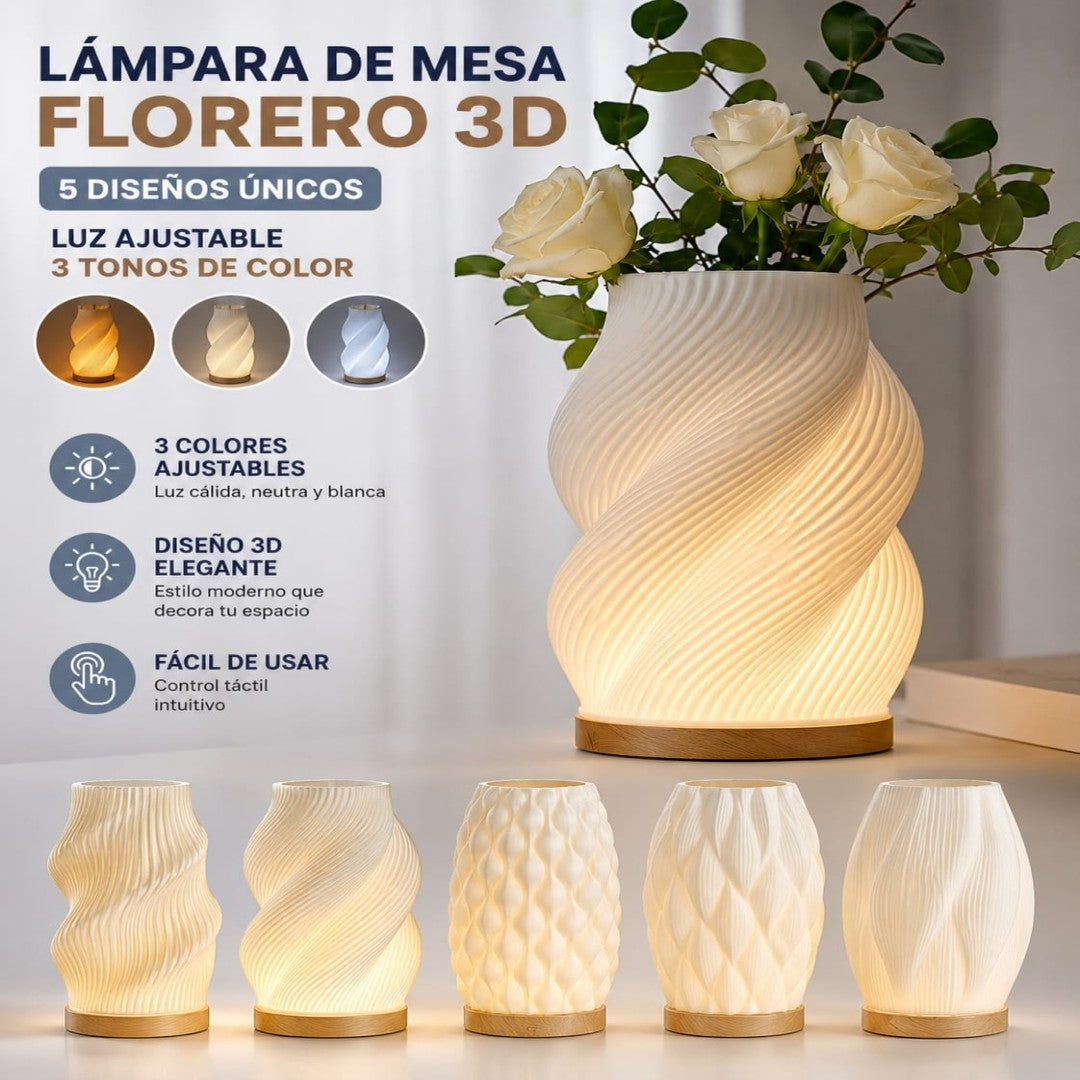 LAMPARA LED USB DE 3 TONOS