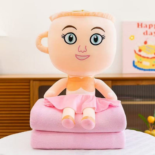 PELUCHE COBIJA BRAINROT TAZA