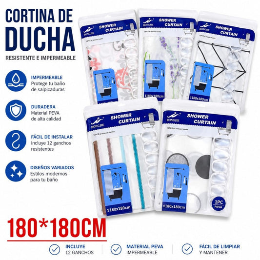 CORTINA DE BANO DIBUJOS 202406