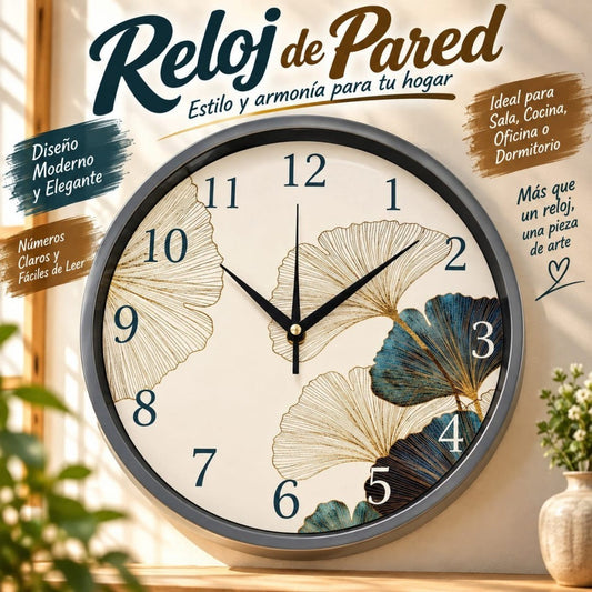 RELOJ PARED YS8081-10