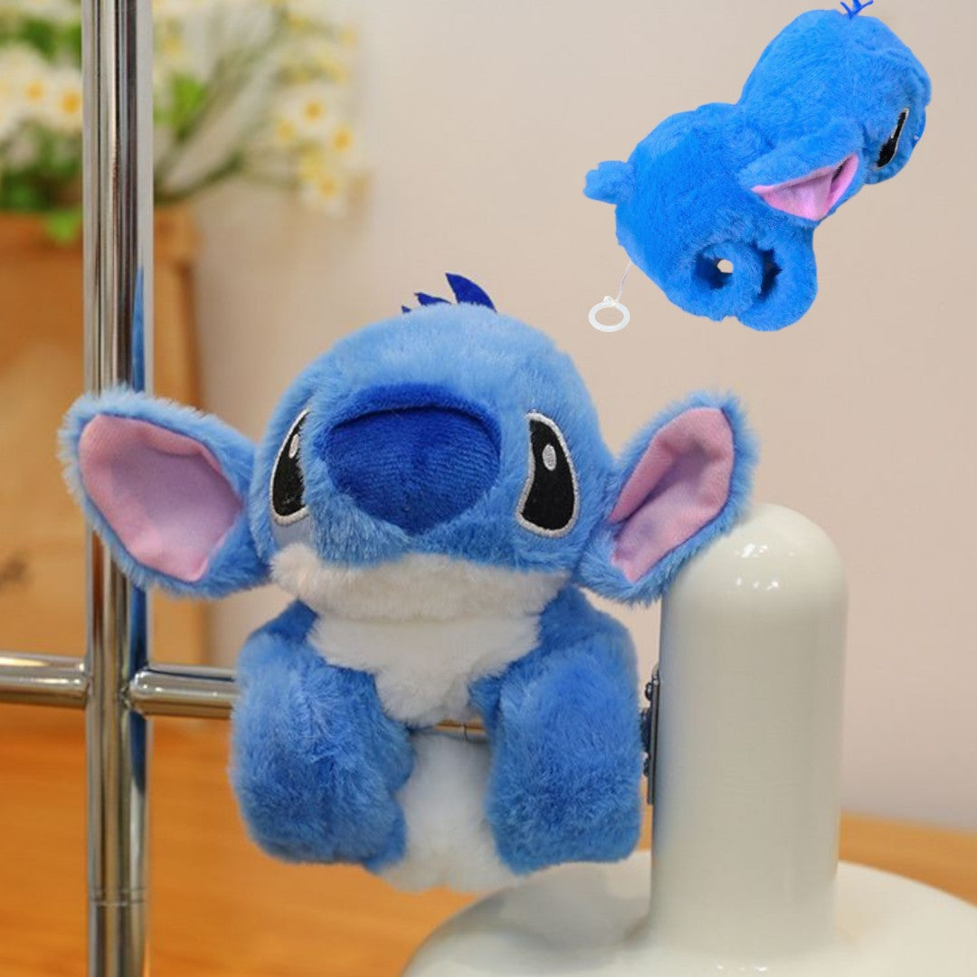 PULSERA STITCH PELUCHE GIRA COLA