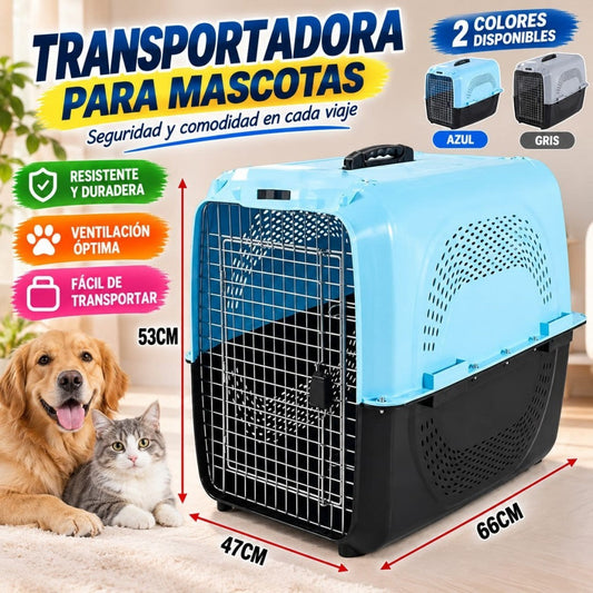 JAULA TRANSPORTAR  MASCOTAS 66*47*53