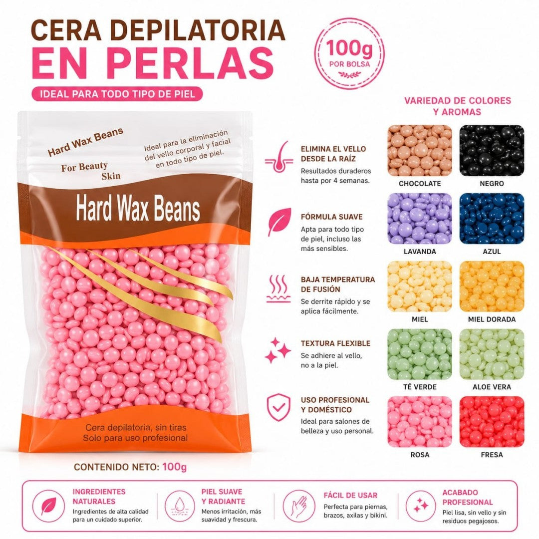 CERA DEPILATORIA BOLSA 100G