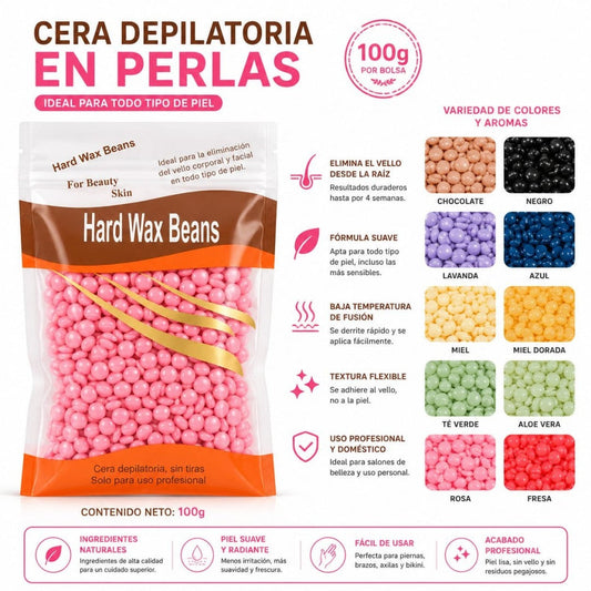 CERA DEPILATORIA BOLSA 100G