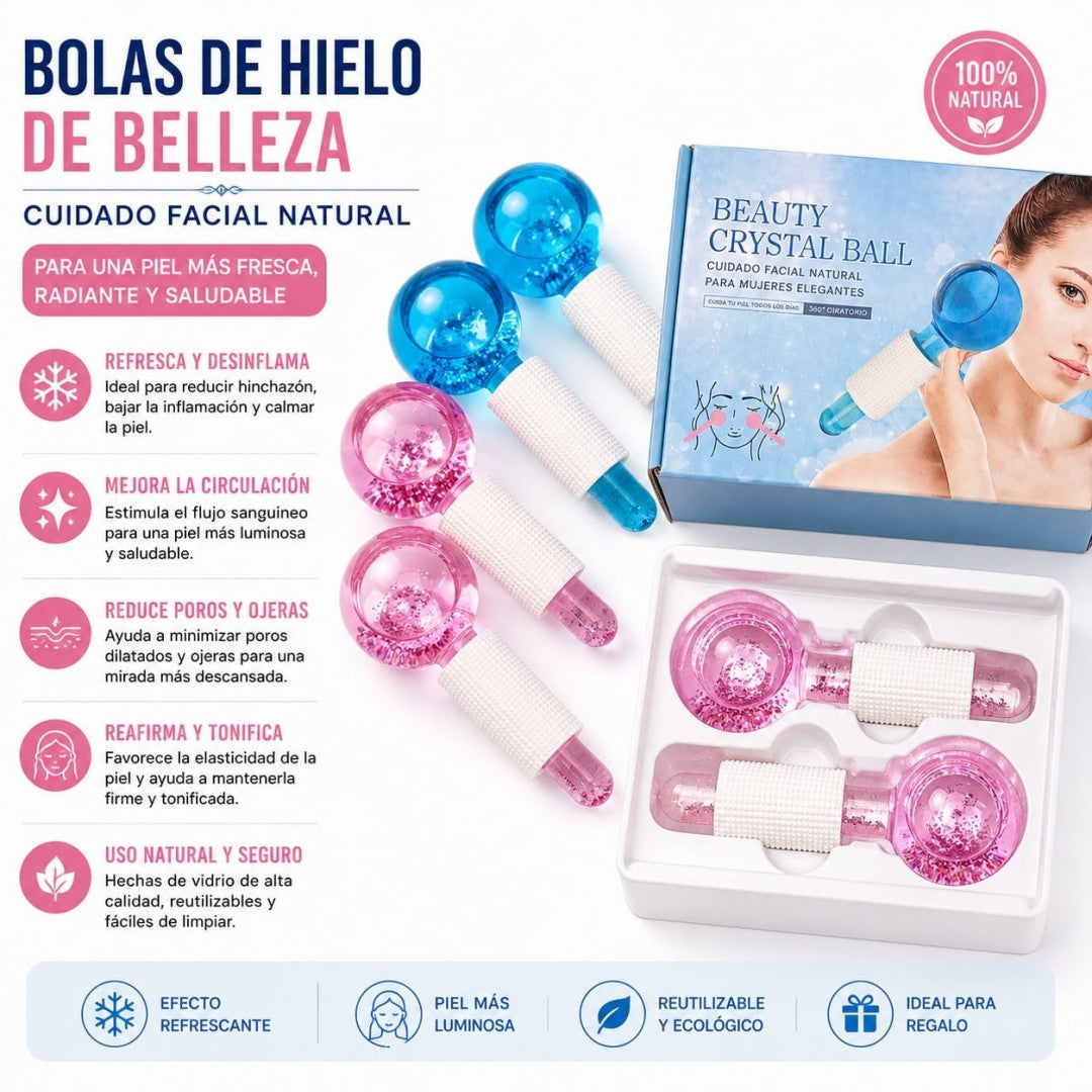 ESFERA DE CROMOTERAPIA MASAJE FACIAL