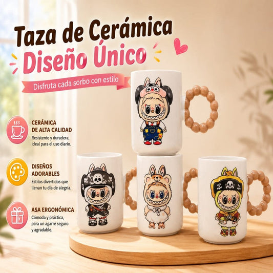 JARRA CERAMICA LABUBU 2421