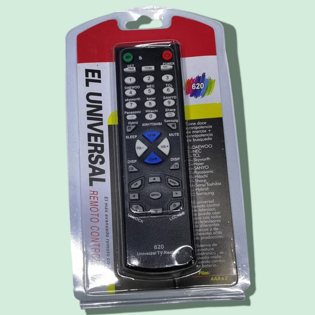 CONTROL UNIVERSAL TV-620 B