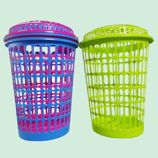 CANASTA C/TAPA PVC 8011