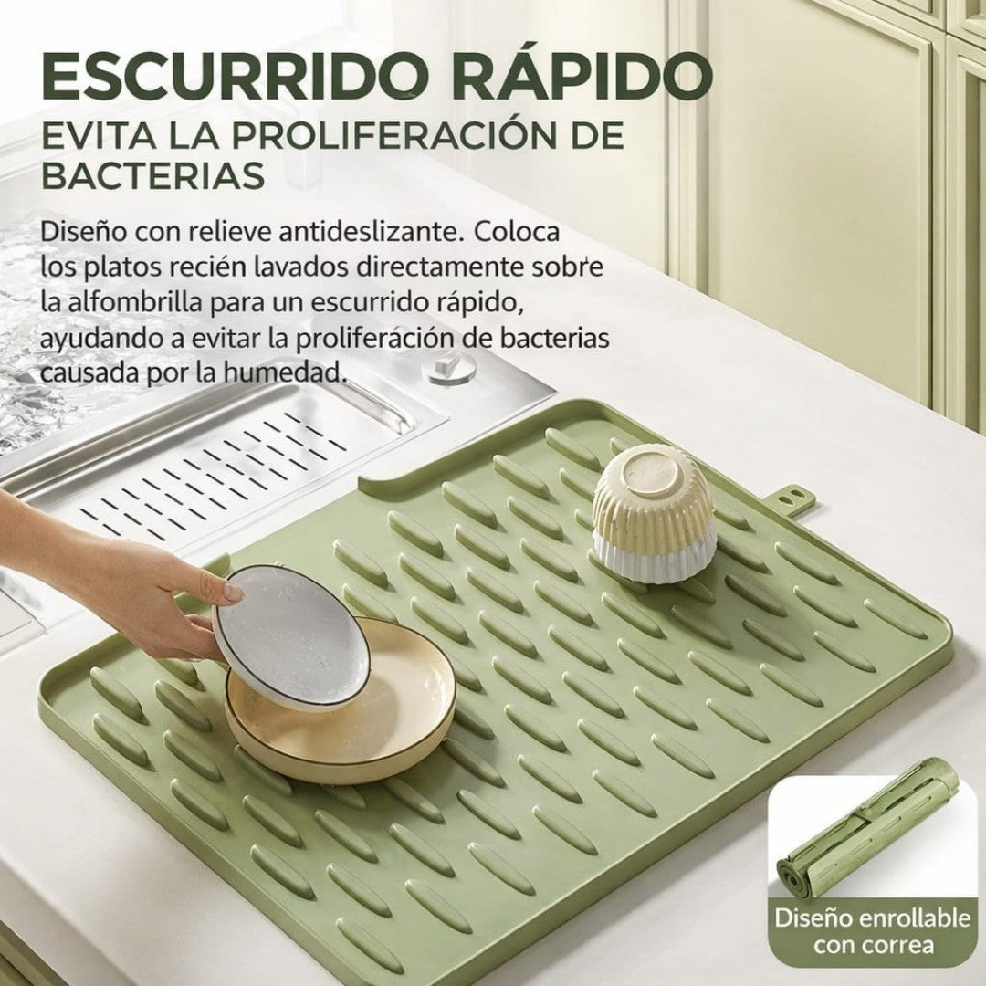 ALFOMBRA ESCURRIDOR DE PLATO