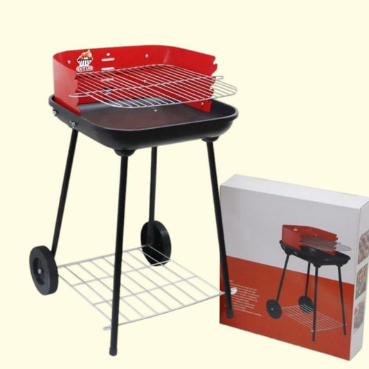 PARRILLA ASADO CON RUEDA 14