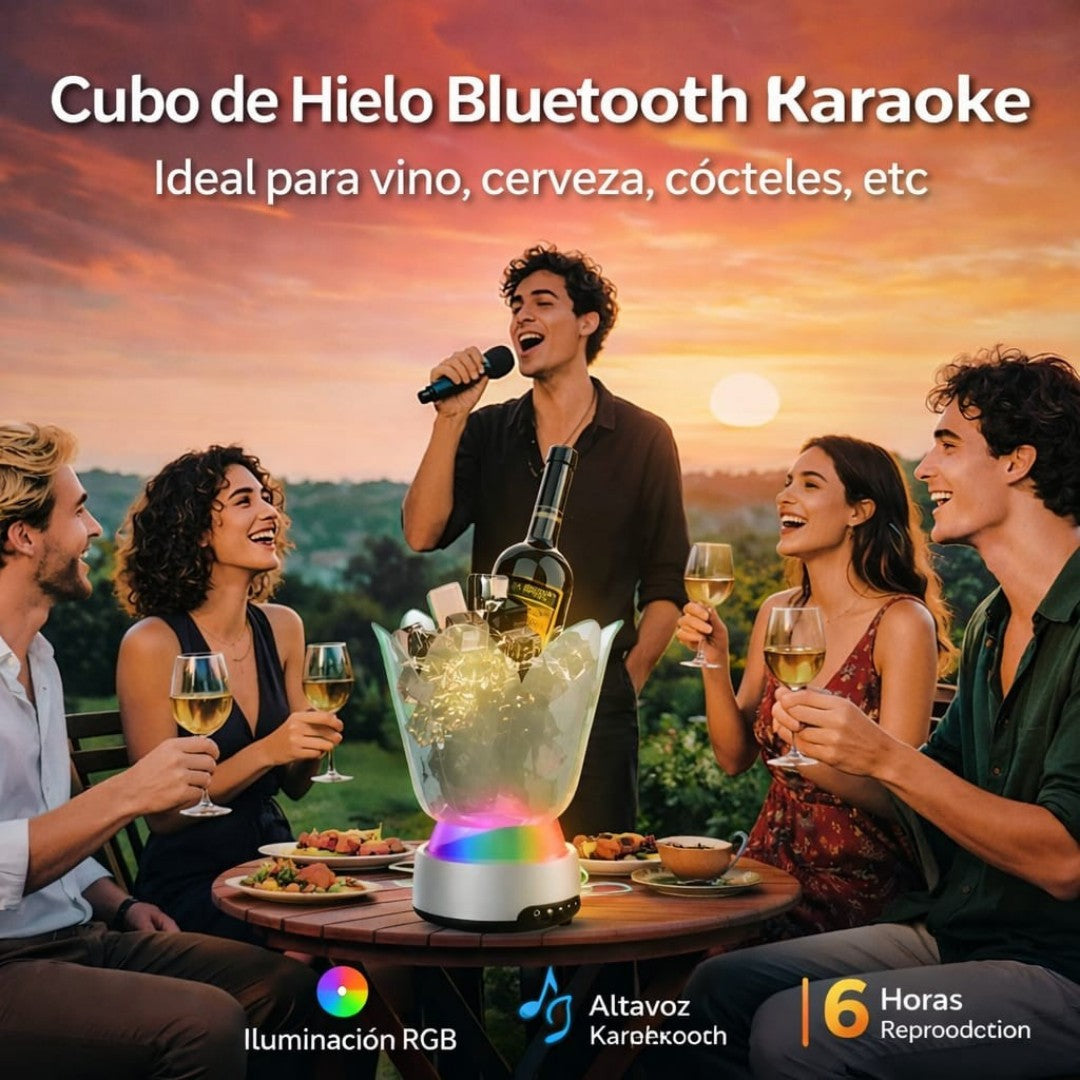 CUBIERTA DE HIELO KARAOKE POR BLUETOOTH